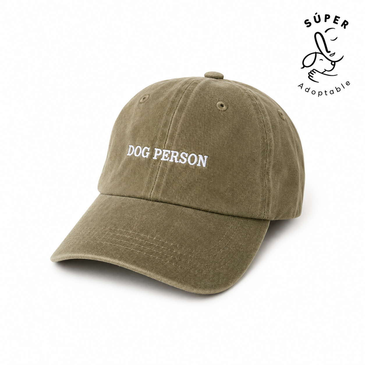 Gorra Dog Person Beige